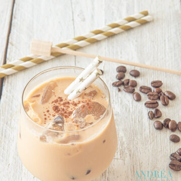 IJskoffie, fris, lekker en romig - Ice coffee, refreshing, delicious and creamy