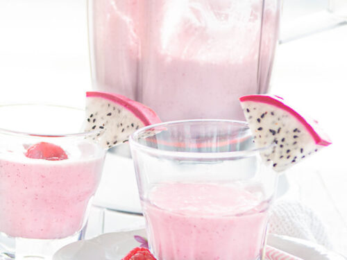 drakenfruit smoothie - dragonfruit smoothie
