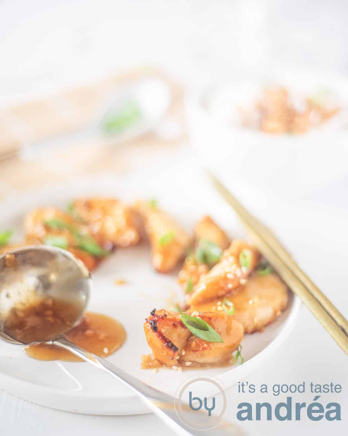 Honey garlic chicken