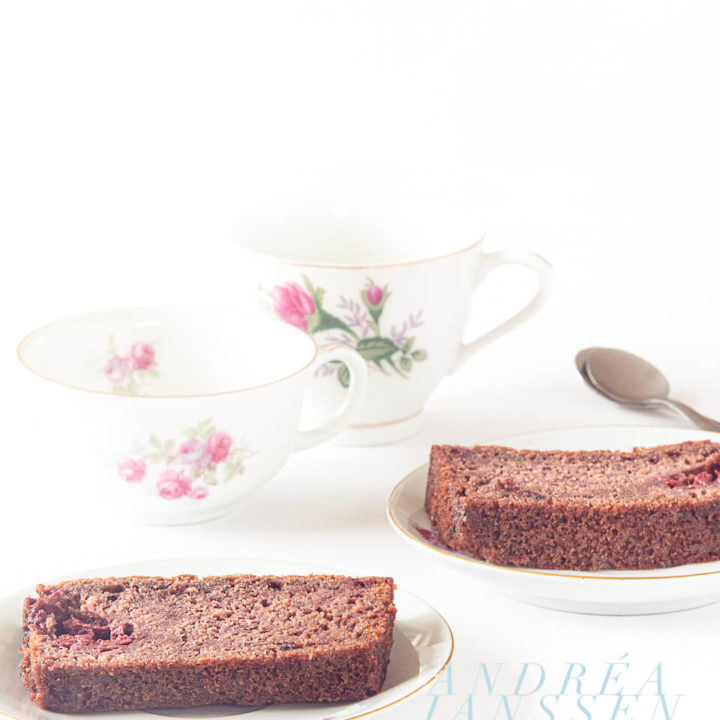 frambozen chocolade cake