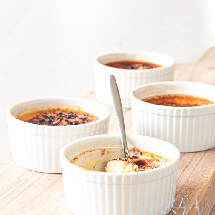 kaneel honing creme brulee