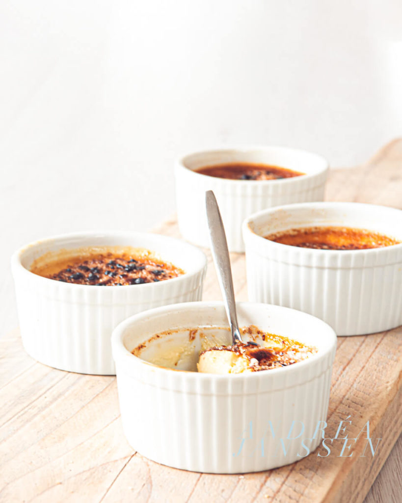 kaneel honing creme brulee