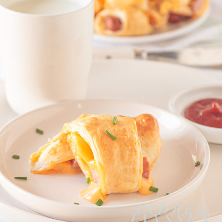 pigs in a blanket met kaas