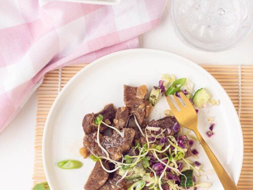 Daging rendang basah