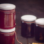 Rode bessen jam met port