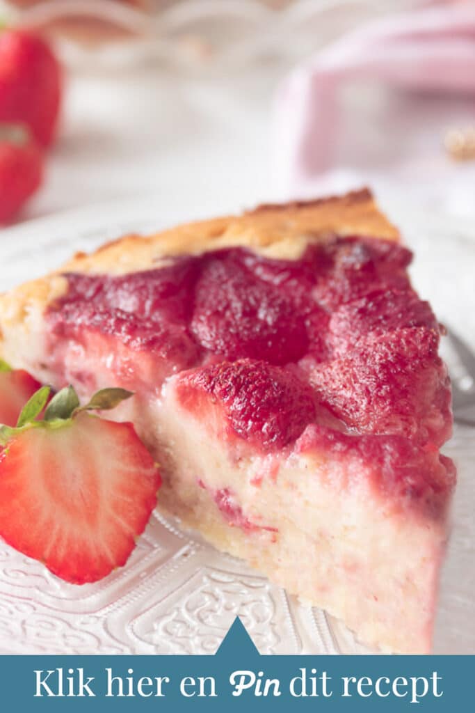 c t a aardbeien cake met ricotta