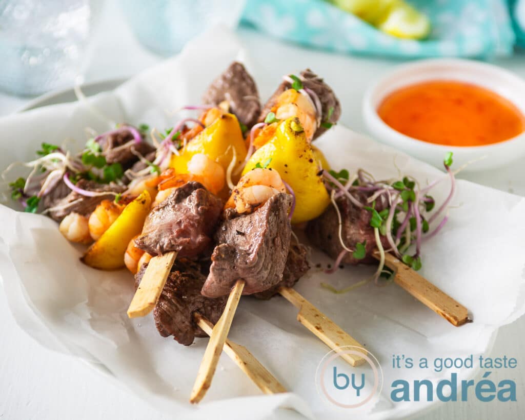 Zomer bbq surf en turf