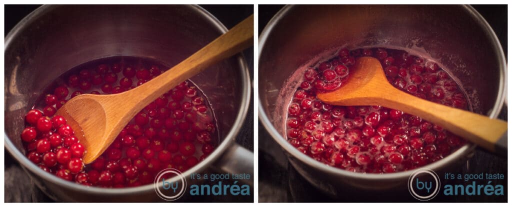 Rode bessen koken