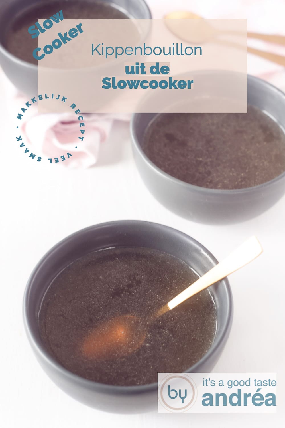 Kippenbouillon uit de Slowcooker By Andrea Janssen