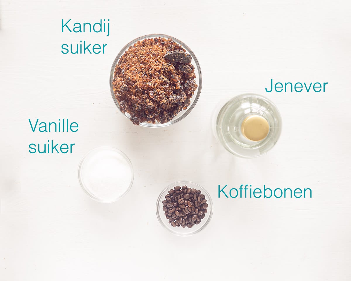 Ingrediënten Zelf Tia Maria of Kahlua Maken