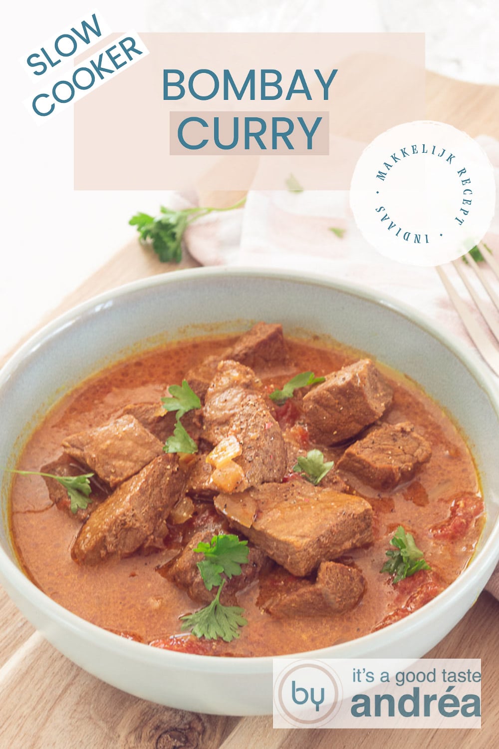 Bombay Curry uit de Slowcooker By Andrea Janssen