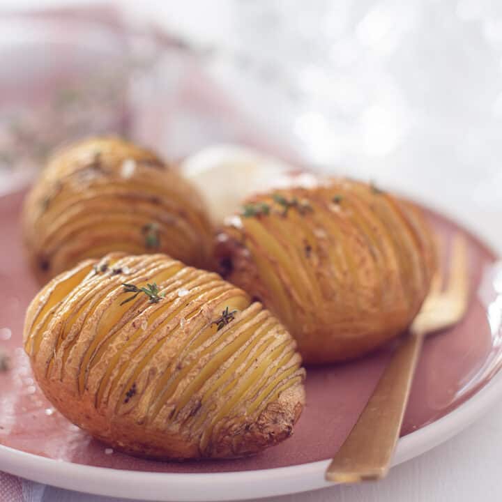 Hasselback potatoes