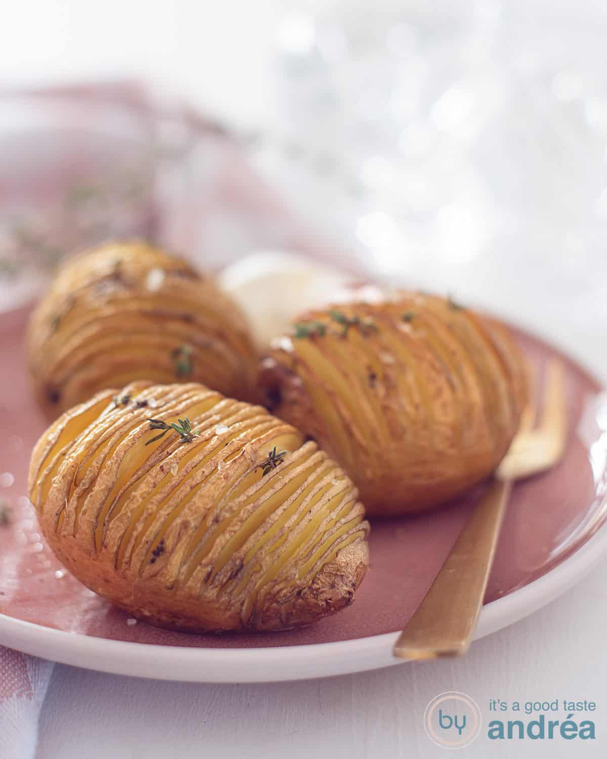 Hasselback potatoes