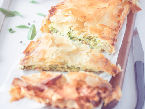 Kolokithopita - Griekse courgette quiche