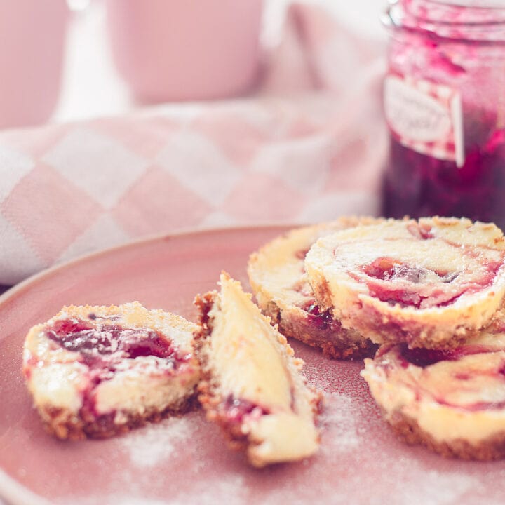 mini cheesecakes met bosvruchten