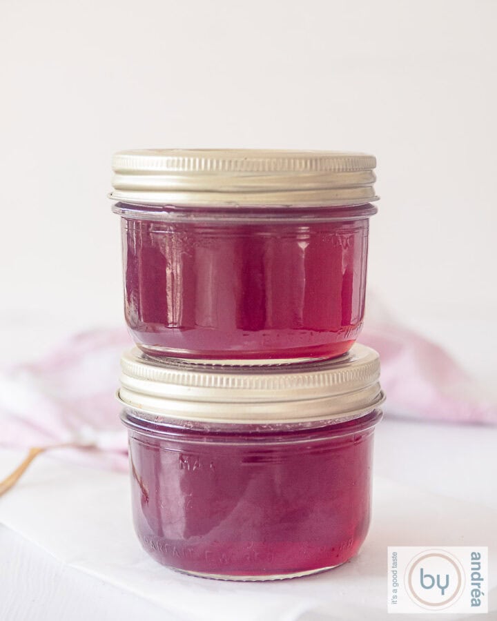 Rode bessen jam met port