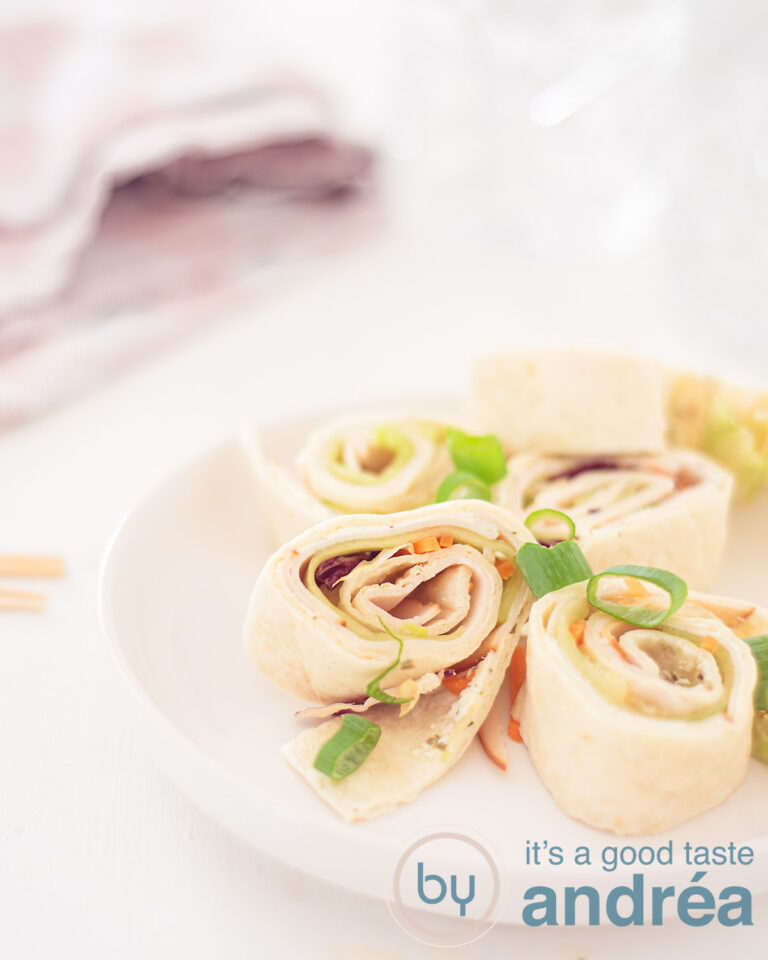 Kip Wraphapjes met Kruidenkaas By Andrea Janssen