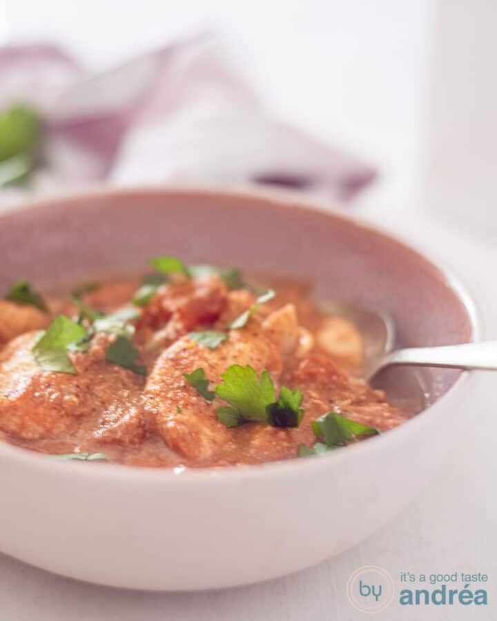Slowcooker Kipcurry met Kokosmelk - By Andrea Janssen