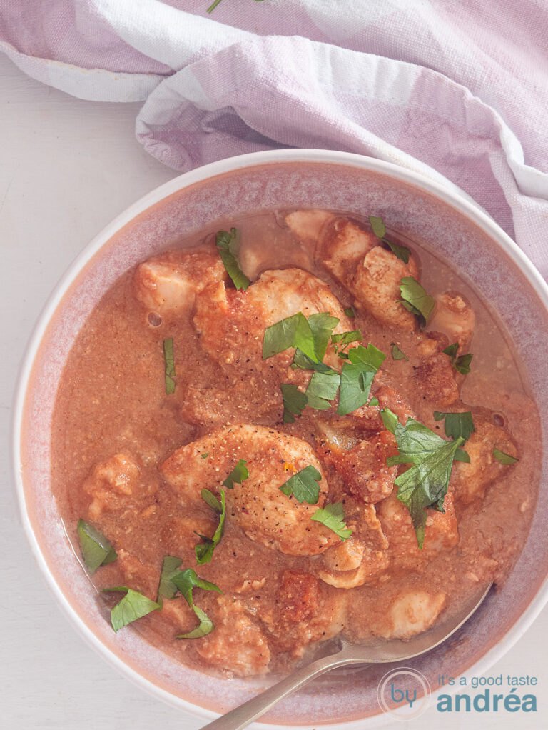 Slowcooker Kipcurry met Kokosmelk - By Andrea Janssen