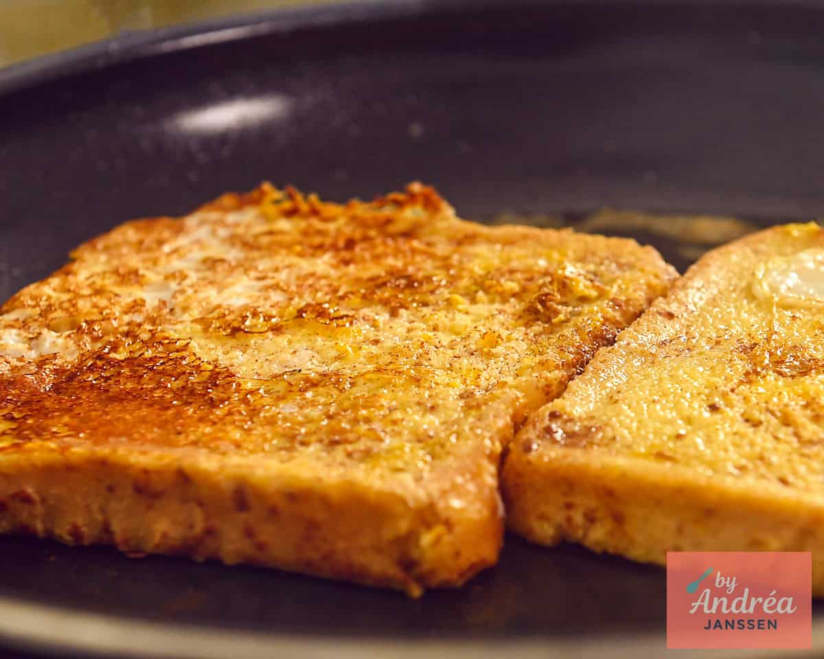 Draai het brood om en bak ook de achterzijde
